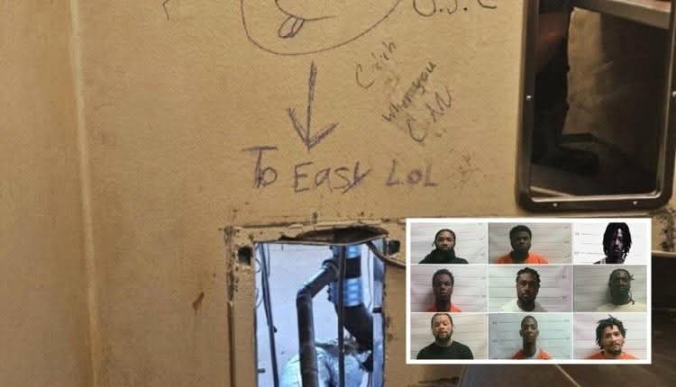 فرار 10 سجناء خطرين من سجن أمريكي شهير عبر ثقب مرحاض