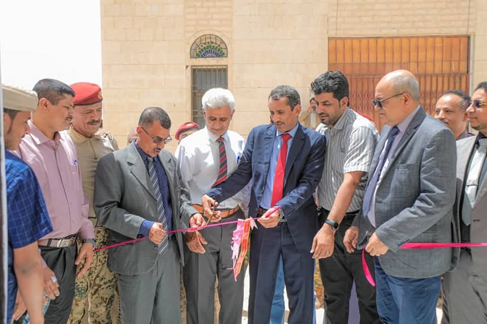 الوكيل الغتناني يدشن مركز الحجر البيطري والترصد الوبائي الممول من “الفاو” في جمرك شحن – المهرة