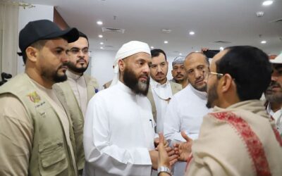 وزير الأوقاف والإرشاد يطلع على أوضاع حجاج بلادنا في مساكنهم بمكة المكرمة