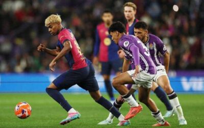 برشلونة يقلب تأخره إلى فوز على بلد الوليد في الدوري الإسباني ويعزز صدارته للدوري