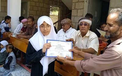 برعاية المجلس الانتقالي والسلطة المحلية بسرار .. تكريم الطالبات المتفوقات بمجمع البنات التعليمي بالمديرية