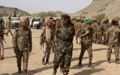بتوجيهات الزبيدي والمحرمي لتعزيز الجاهزية والانضباط القتالي …قوات حزام ابين تنفذ انتشاراً أمنياَ
