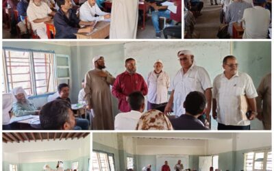 مركز البحوث والتطوير التربوي ينفذ ورشة تدريبية في يافع رصد لعدد من معلمي التعليم التعويضي