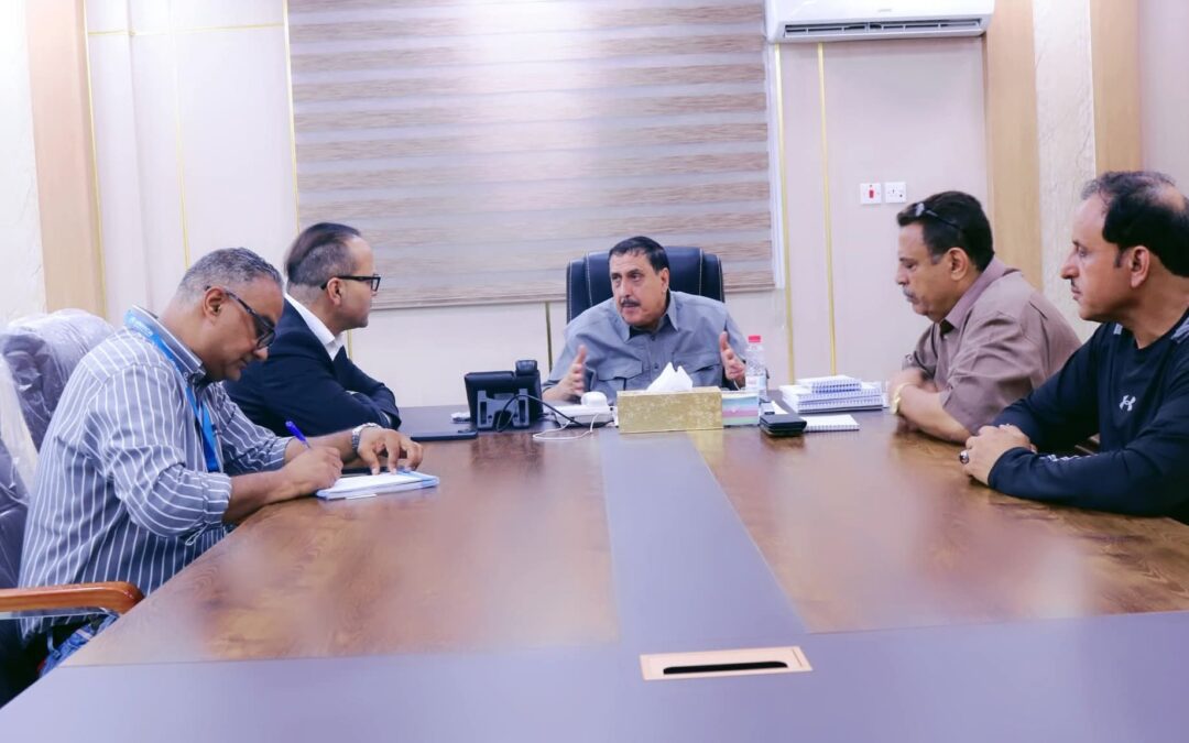 مدير أمن العاصمة عدن يبحث مع المفوضية السامية أوضاع اللاجئين والمهاجرين من القرن الأفريقي