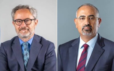 الرئيس الزُبيدي يبحث مع رئيس بعثة الاتحاد الأوروبي الأوضاع الراهنة في بلادنا وسُبل دعم جهود السلام