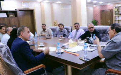 مدير أمن العاصمة عدن يلتقي ممثل المفوضية السامية لحقوق الإنسان التابعة للأمم المتحدة.