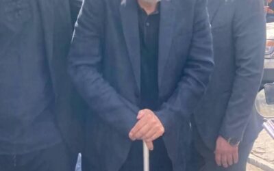 شمخاني المصاب يشارك شخصيا في تشييع ضحايا الحرب الإسرائيلية بطهران