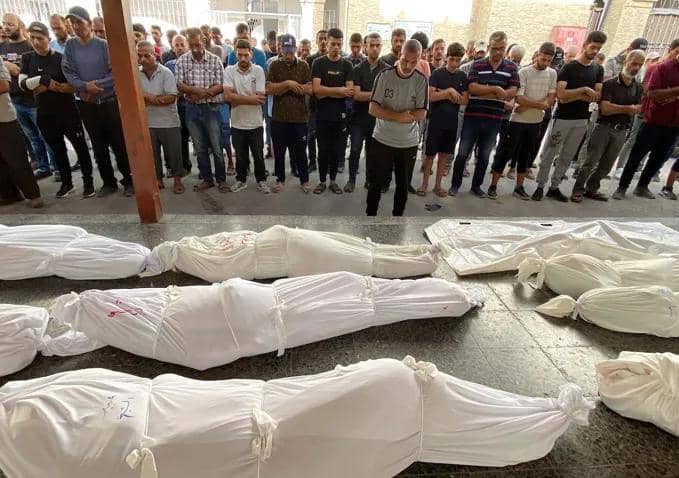 14 شهيدا في قصف للاحتلال على جباليا وخان يونس