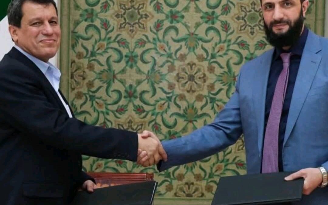 إنتهاء إجتماع بين مسؤولين في حكومة دمشق مع أكراد قسد في أجواء إيجابية