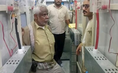 برعاية المحافظ بن الوزير.. تدشين منظومة طاقة شمسية بمستشفى عزان العام