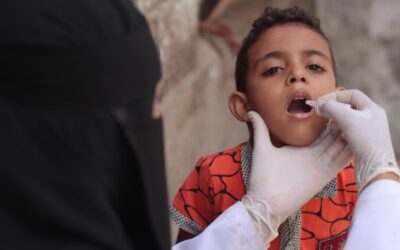 الأمم المتحدة تعلن عن رقم كبير في إصابات  شلل أطفال في اليمن