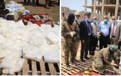 في عملية نوعية.. النيابة الجزائية تتلف أكثر من 600 كجم من المخدرات المضبوطة في لحج