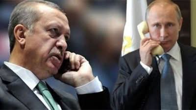 أردوغان يهاتف #بوتين لبحث العلاقات الثنائية و أوكرانيا و سوريا