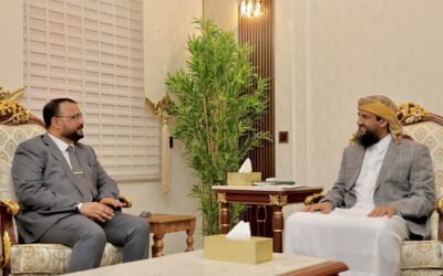 المحرّمي يبحث مع وزير الأشغال واقع البنية التحتية وأولويات مشاريع الطرق في المحافظات المحررة