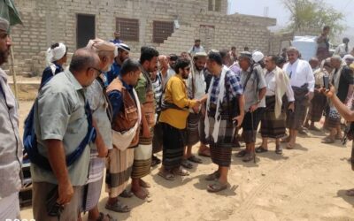 مودية تشهد صلحاً قبلياً ينهي قضية مقتل فتحي عمر الحييد رحمه الله،  بحضور رسمي وقبلي واسع