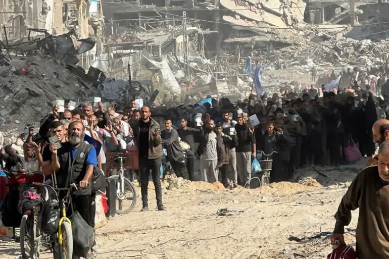 السفارة_الأمريكية تنفي مزاعم نقل سكان غزة إلى ليبيا وتصفها بـالكاذبة