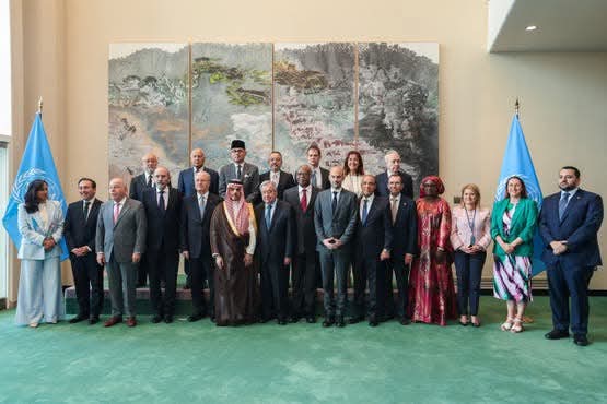 مؤتمر حل_الدولتين برئاسة السعودية و فرنسا: نؤمن بأن حل الدولتين مفتاح لاستقرار المنطقة.