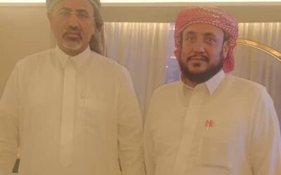 ضمن لقاءاته بالشخصيات الاجتماعية والقبلية.. اللواء عيدروس الزبيدي يلتقي بالشيخ أمين بن علي الحاج