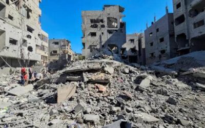 استشهاد 23 فلسطينيًا في قصف إسرائيلي على مدينة غزة