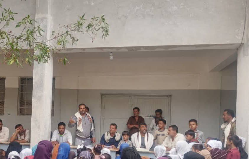 مدرسة عائشة للبنات للتعليم الأساسي والثانوي بمنطقة الصفأة يافع رصد تقيم حفلاً تكريمياً لطالباتها المتفوقات