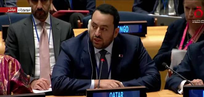 قطر: حل الدولتين هو سبيل السلام في الشرق الأوسط
