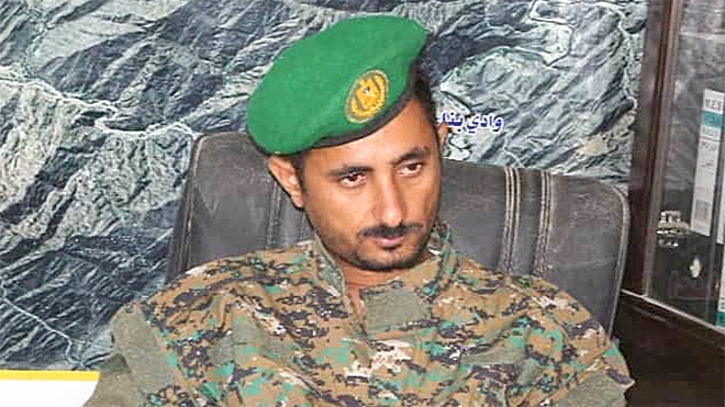 قائد محور يافع العميد اكرم الحنشي يبحث مع النيابة العامة وأمن الحد آليات التنسيق لضبط المخالفات