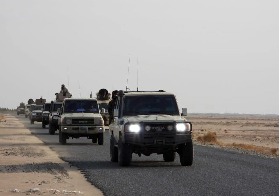 بتوجيهات من اللواء المحرمي تنفيذ حملة أمنية مشتركة لرفع نقاط الجبايات ومكافحة التهريب في الصبيحة