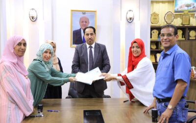 وزارة الشباب والرياضة توقع مذكرة تفاهم مع مركز المرأة للبحوث والتدريب
