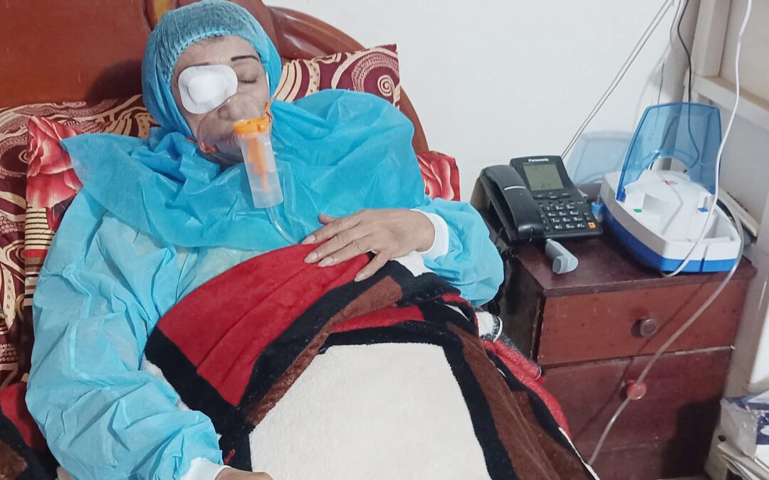 الفنانة القديرة  أمل كعدل  تجري عملية في مستشفى مكة