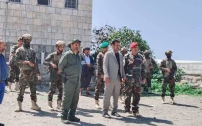 العميد الربيعي يزور حزام يافع ويُشيد بجاهزيته القتالية وإنجازاته الأمنية