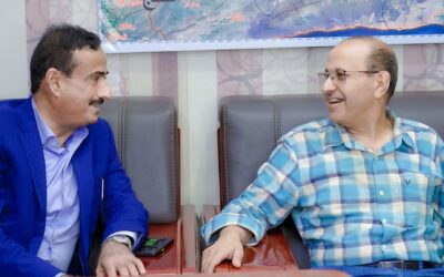 المحافظ بن الوزير يستقبل نائب المدير العام السابق لشركة OMV النمساوية.