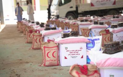 درع الوطن تدشن حملة اغاثية لمنكوبي السيول في عدن ولحج