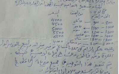 لحج : تحديد تسعيرة رسمي للدواجن ودعوة للمواطنين للإبلاغ عن المخالفين