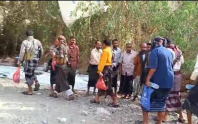 بتكليف من قائد الحزام الأمني أبين، وفد من قيادة الحزام تقدم واجب العزاء لأهل الشهيد هاني محمود سعيد في ردفان
