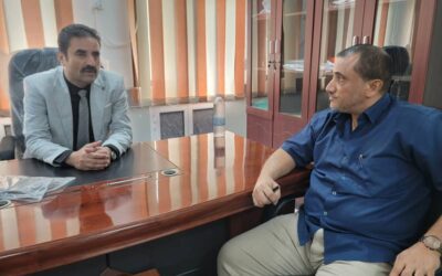 فريق التوجيه والرقابة الرئاسي برئاسة الجبواني يطلع على أوضاع البنوك ومؤسسة المياه في محافظة أبين