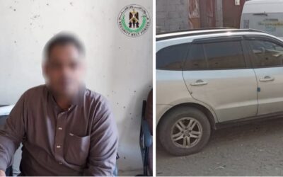 الحزام الأمني بيافع يستعيد سيارة مسروقة كانت في طريقها إلى مناطق الحوثيين