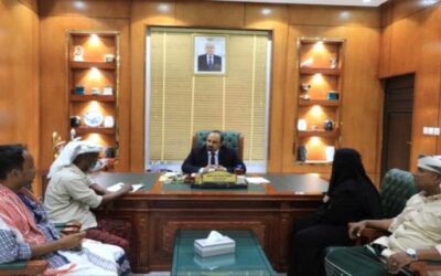 خلاص لقائها مخبوت بن ماضي..نقابة المعلمين الجنوبيين بساحل حضرموت تؤكد دعم جهود استمرار العملية التعلمية