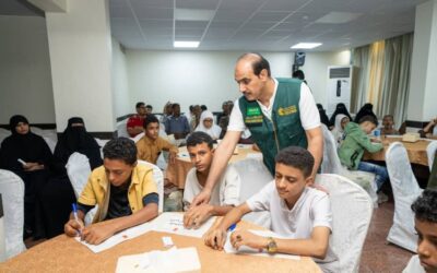 مركز الملك سلمان للإغاثة يختتم برامج تدريبية تطوعية بعدن