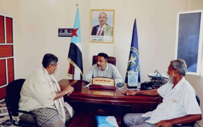 رئيس انتقالي أبين يناقش مع مدير البحث الجنائي بالمحافظة تعزيز الأداء الأمني
