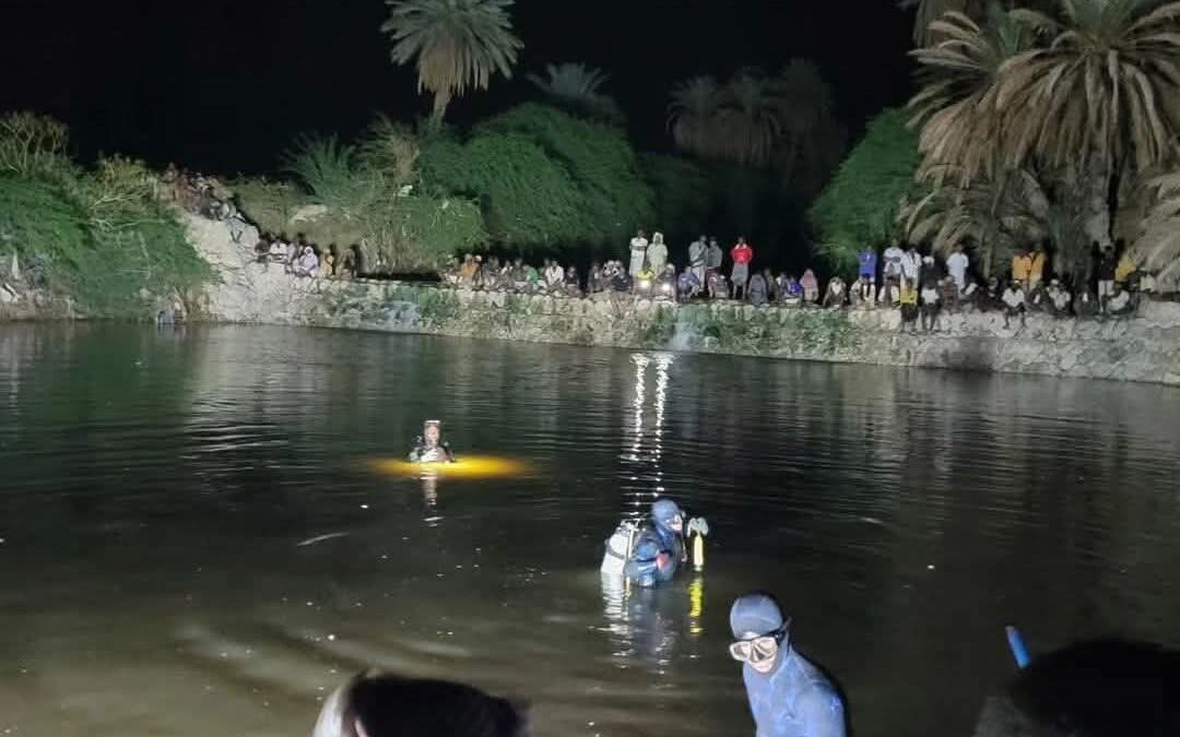 خفر السواحل بحضرموت يباشر عملية إنقاذ عاجلة في تريم عقب حادثة غرق مأساوية راح ضحيتها شابان