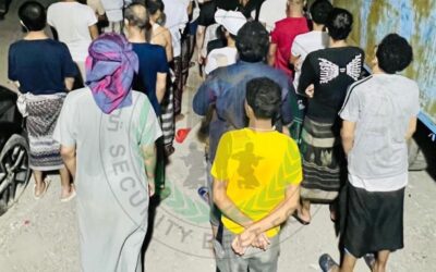 الإدارة العامة لمكافحة المخدرات بقوات الحزام الأمني ترحل 30 متهماً في قضايا المخدرات