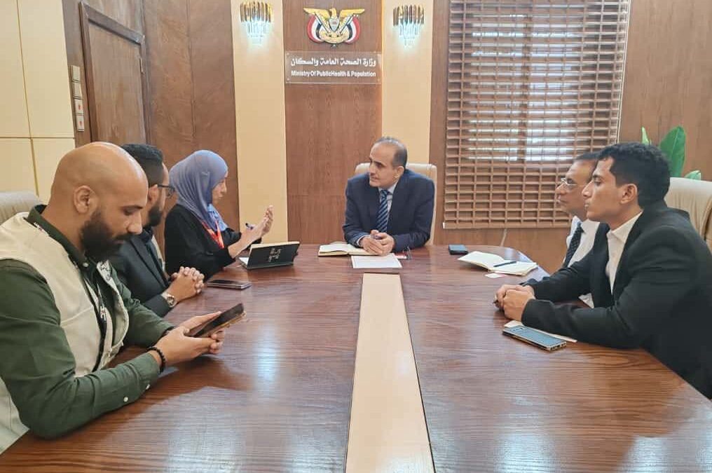 وزير الصحة يبحث مع منظمة العمل من أجل الإنسانية الدولية تعزيز التعاون المشترك