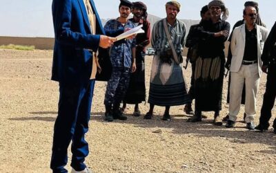 النيابة العامة وشرطة شبوة ينفذان حكم القصاص الشرعي بحق مدانين في قضايا قتل تنفيذاً للقانون وتعزيزاً للعدالة .