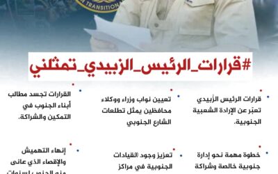 الرئيس الزُبيدي والقرارات التاريخية.. محطة وخارطة طريق لإنقاذ شعب الجنوب من الأوضاع المعيشية والخدمية المتدهورة.. تقرير