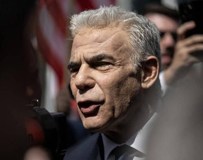 لابيد: التقارير حول مقترح مصر إنشاء #قوة_عربية يُمثل ضربة موجعة بعد ضربات أخرى
