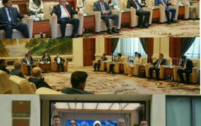 وزير الدولة محافظ عدن يلتقي نائب رئيس المؤتمر الاستشاري السياسي للشعب الصيني في شنغهاي