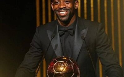 رسمياً.. عثمان ديمبيلي يحصل على جائزة الكرة الذهبية لعام 2025