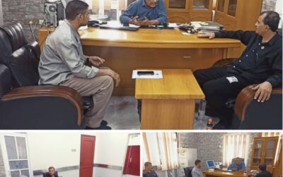 انتقالي أبين يناقش مع إدارة فرع البنك المركزي بالمحافظة الإجراءات القانونية تجاه المتلاعبين بأسعار الصرف