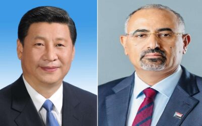 الرئيس الزُبيدي يهنئ رئيس جمهورية الصين الشعبية بذكرى التأسيس الـ76