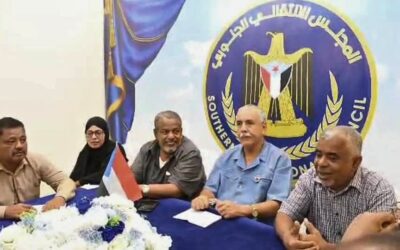فريق التوجيه والرقابة الرئاسي يلتقي اتحاد شباب الجنوب بحضرموت